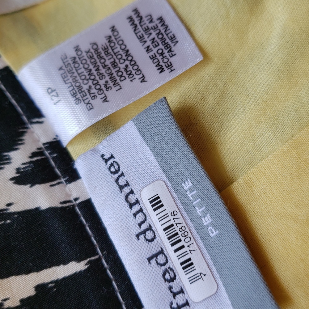 Zebra Patterned Jacket Alfred Dunner 12P - Picture 5 of 6
